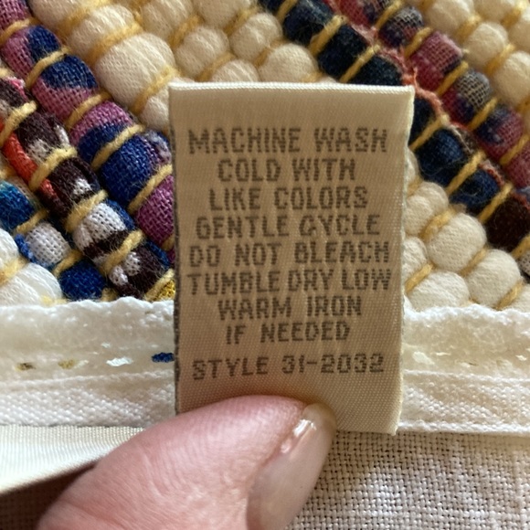 J Jill linen tunic, Pet. Medium, ecru - Picture 3 of 7